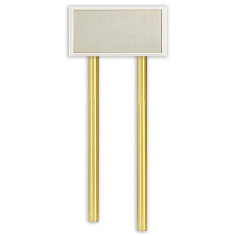 Elektromechanischer Röhrengong 8 - 12 V AC Zwei Klangerzeugennde Messingröhren