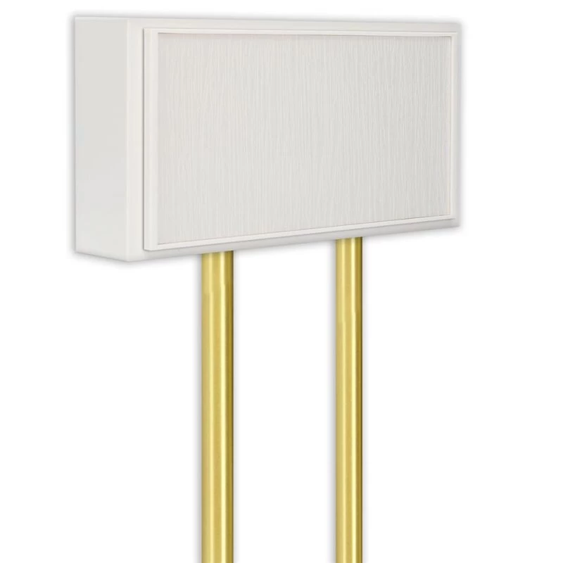 Elektromechanischer Röhrengong 8 - 12 V AC Zwei Klangerzeugennde Messingröhren – Bild 2