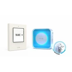 Funk Türklingel 500m Reichweite Mit 16 Klingeltönen Betrieb Steckdose Weiß