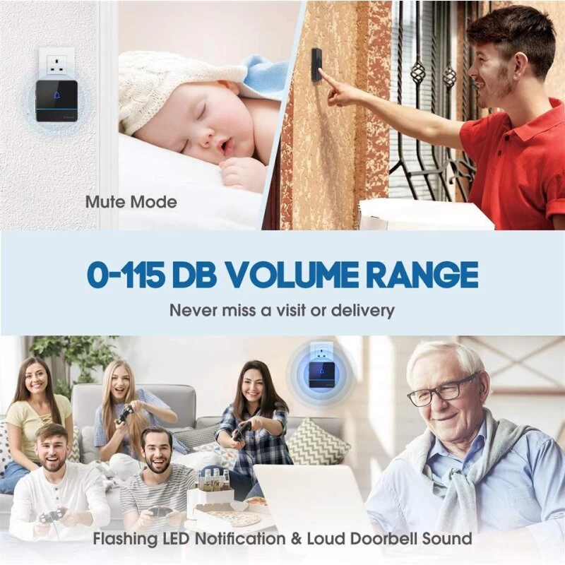 Funk Türklingel Set SUPRA 600 M Reichweite & GRAVUR – Bild 4