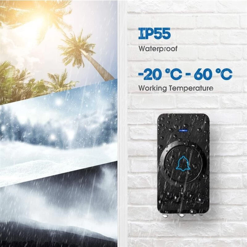 Funk Türklingel Set SUPRA 600 M Reichweite & GRAVUR – Bild 7