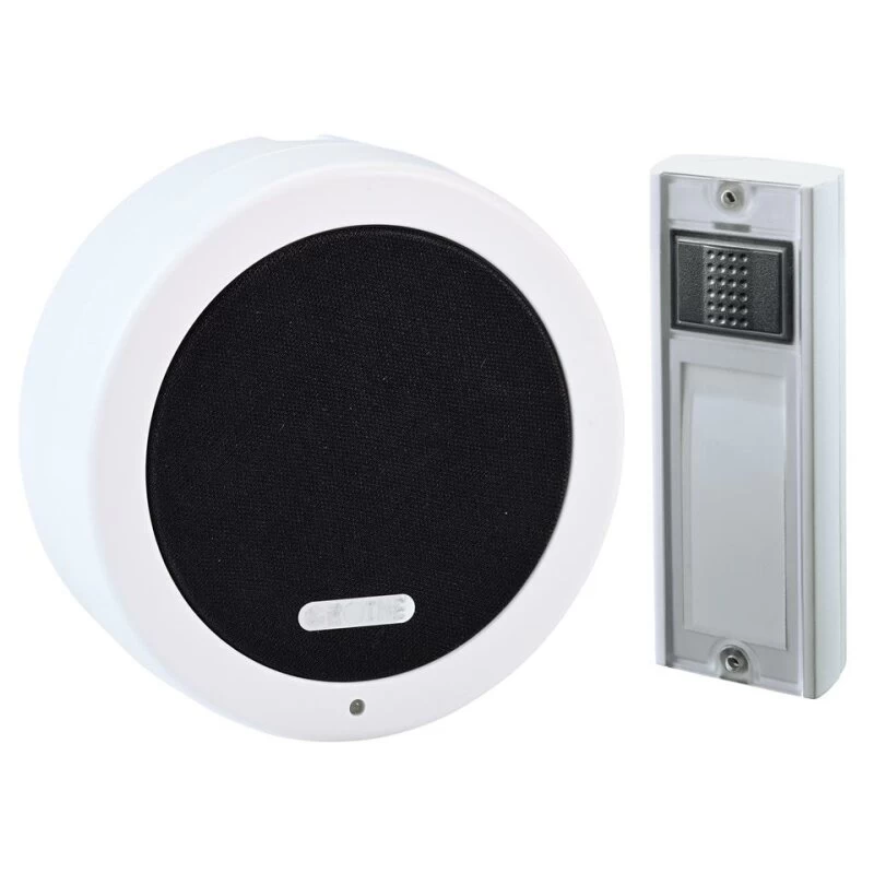 Funkgong-Set Funkklingel Wandmontage CALIMA 100