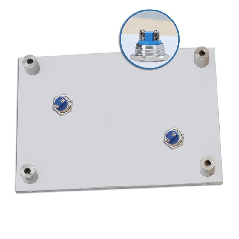 Funkklingel 2 Familien Aus Acrylglas 210x150mm Designklingel MAXI – Bild 5