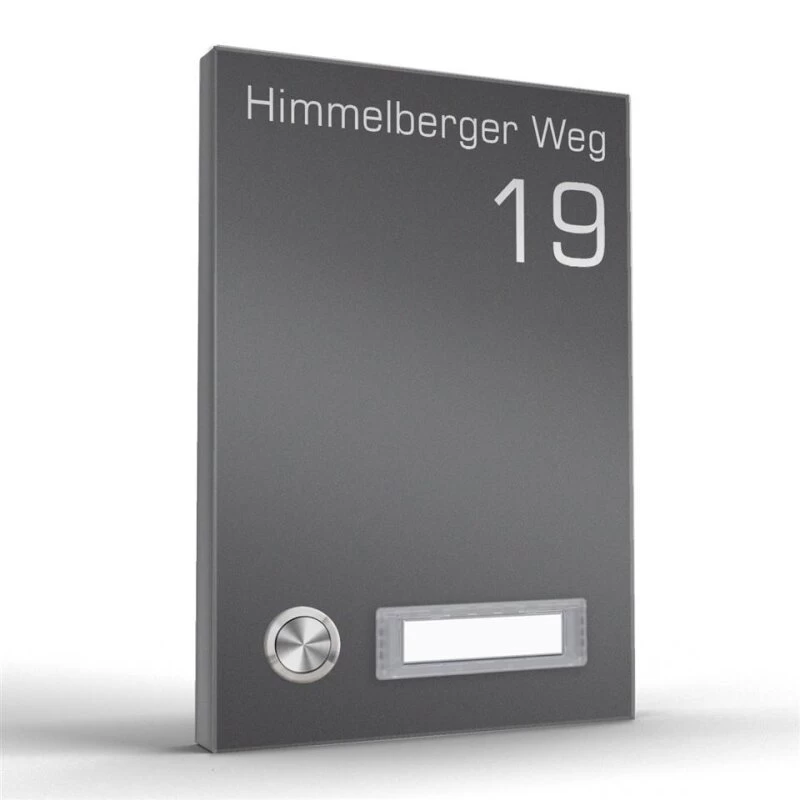 Funkklingel Aufputz 1 Familien Mit Beschriftungsfeld 140x200mm Premium – Bild 4