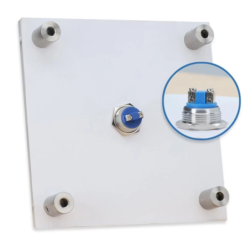 Funkklingel Aus Acrylglas 150x150mm Designklingel Jupiter – Bild 5