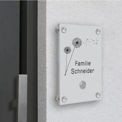 Funkklingel Aus Acrylglas 150x210mm Designklingel Saturn