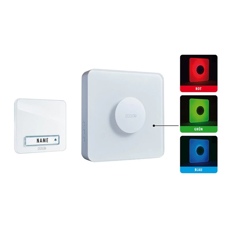 Funkklingel Funk-Türglocken-Set Für 1-Familien-Haus