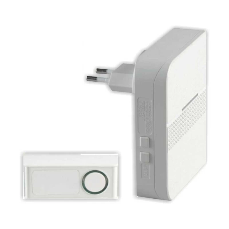 Funkklingel Funkgong-Set Radix Mit Namensschild Steckdosenbetrieb – Bild 2