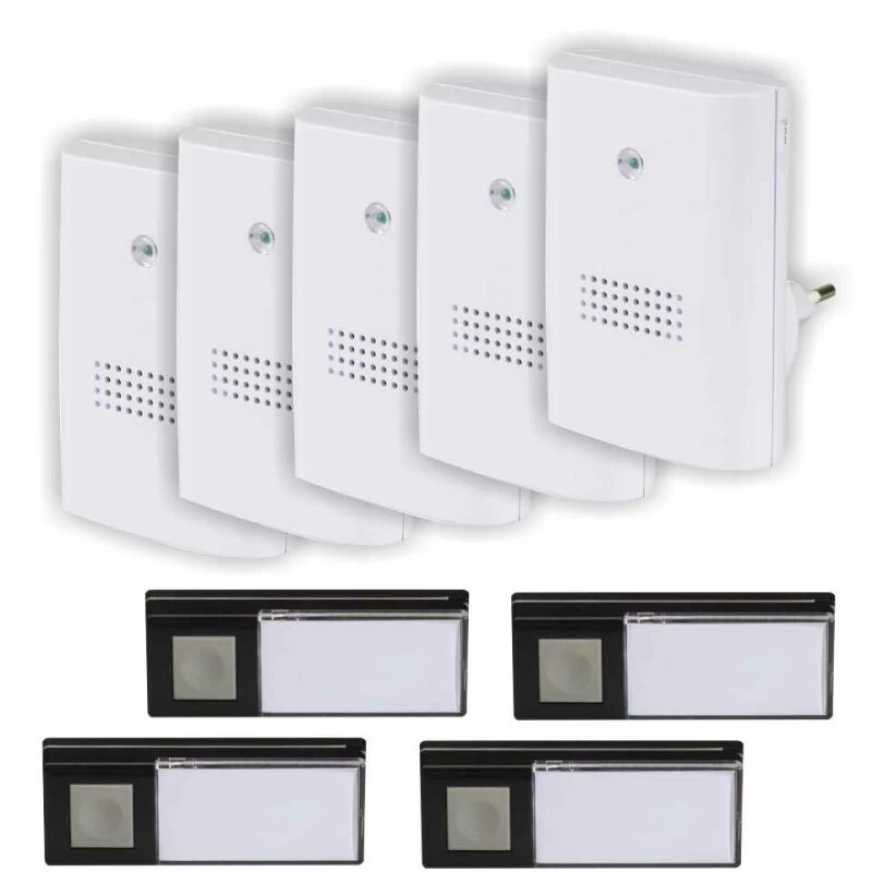 Funkklingel Funktürklingel Set HX Serie PLUGIN KONFIGURIERBAR