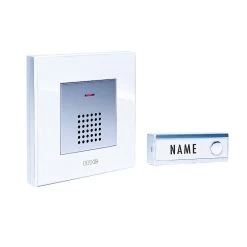 Funkklingel Mit Hervorragender Klangqualität Inklusive Namensschild