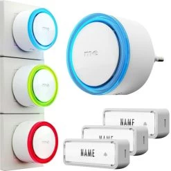 Funkklingel Mit Leuchtring Für Die Steckdose Zum Konfigurieren