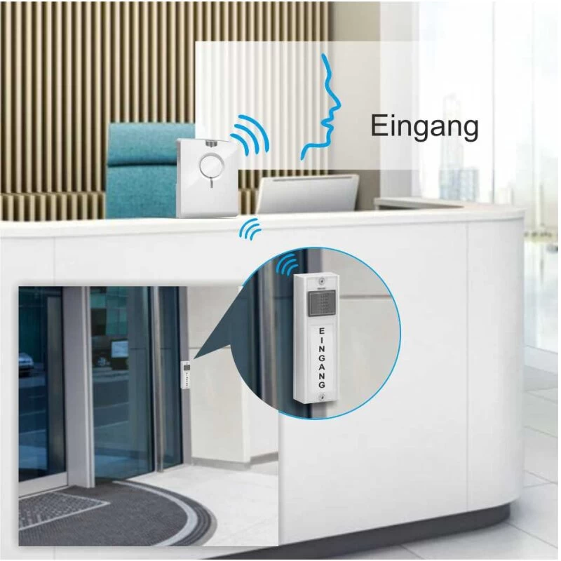 Funkklingel Mit Sender Standort Übertragung Per Ansage – Bild 3