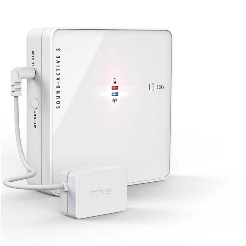 Geräusch-aktiver Funk-Sender Klingelsignal Weiterleitung Funksignalweiterleitung Weiß – Bild 4