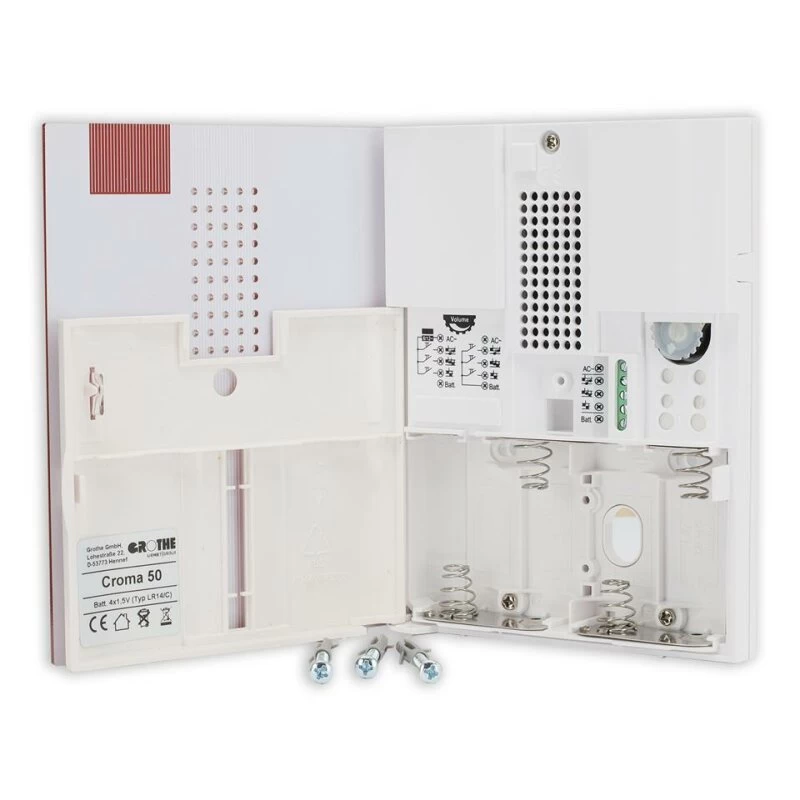 Grothe CROMA 50 Elektronik-Gong 83 DBA Rot – Bild 2