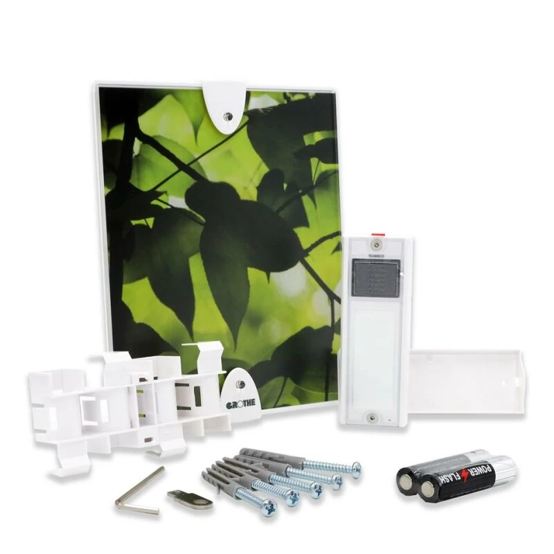 Grothe Funkgong-Set MISTRAL 600 Ws Mit 17 Melodien Und 12 Austauschbaren Motiven – Bild 2