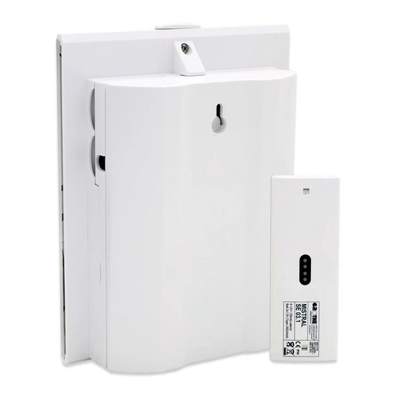 Grothe Funkgong-Set MISTRAL 600 Ws Mit 17 Melodien Und 12 Austauschbaren Motiven – Bild 4