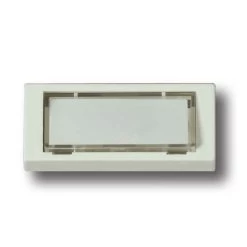 Klingelplatte Aus Kunststoff Für Aufputz Montage Unbeleuchtet Oskar