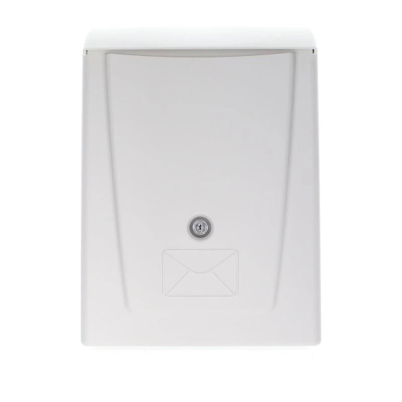 Kunststoff Briefkasten Posta Schwarz / Weiß – Bild 2