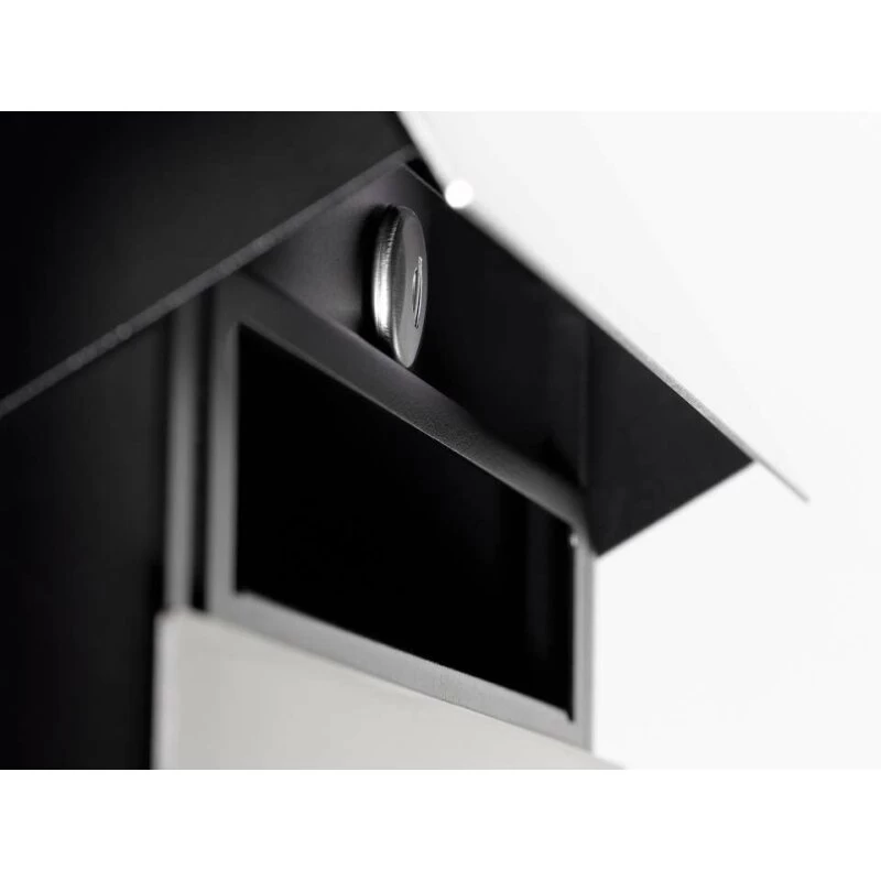 LCD Premium Briefkasten Edelstahl Mit Beschriftung Strasse Und Hausnummer – Bild 4