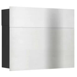 Premium Edelstahl Briefkasten Ohne Namensschild