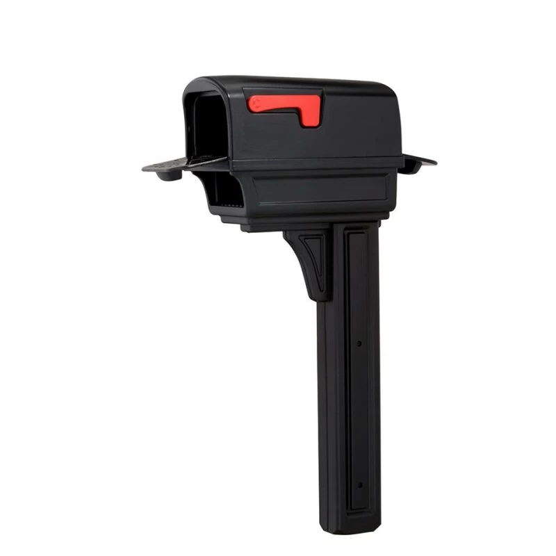 Mailbox Mit Zeitungsfach Und Standfuß Schwarz – Bild 5