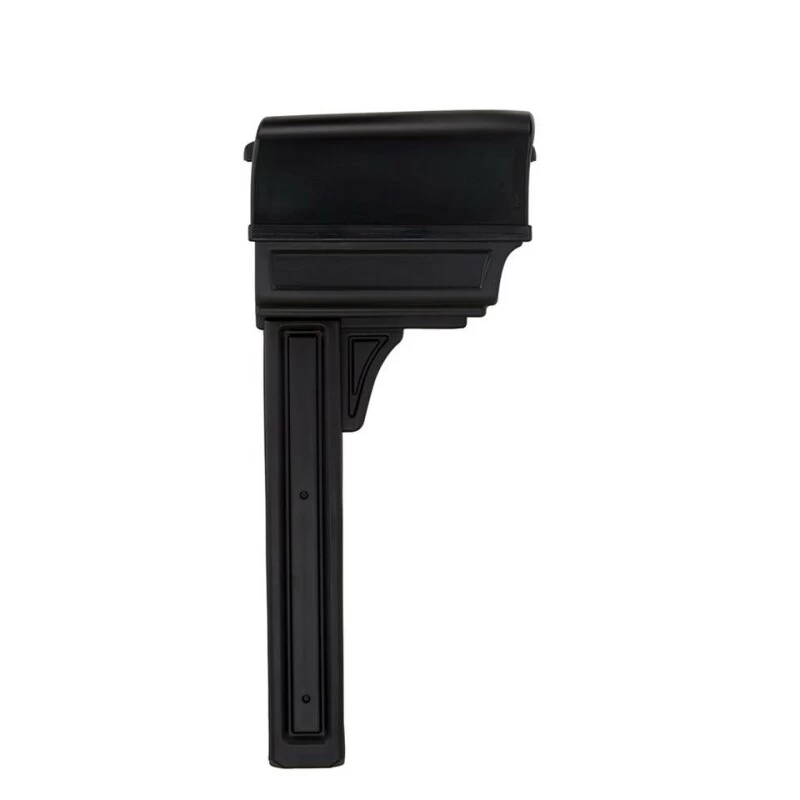 Mailbox Mit Zeitungsfach Und Standfuß Schwarz – Bild 8