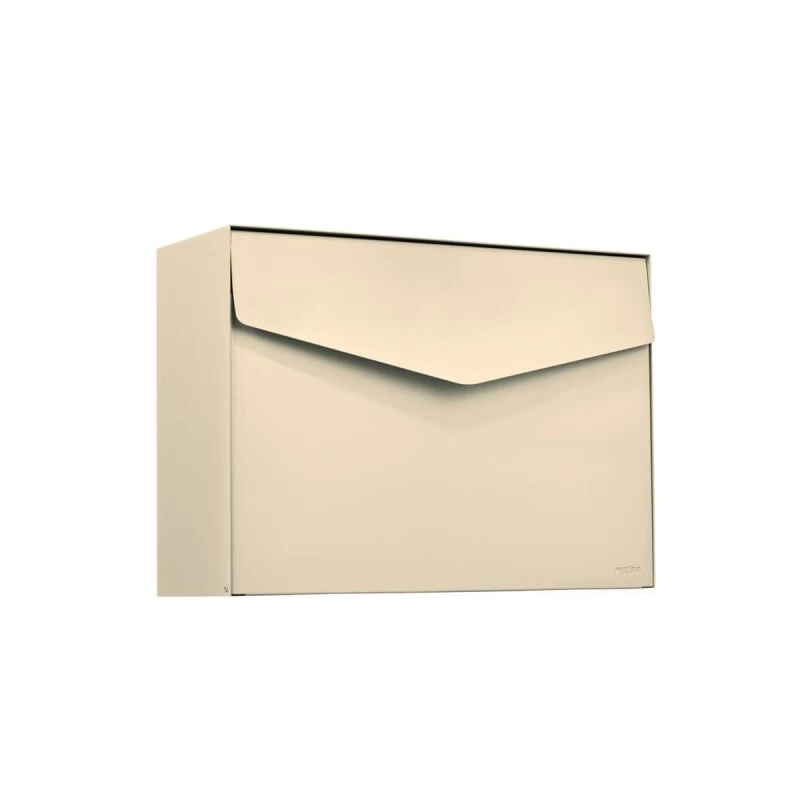 MEFA Briefkasten LETTER 112 Elfenbein Semi Matt RAL 1014