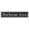 Mini-Straßenschild Barbecue Area