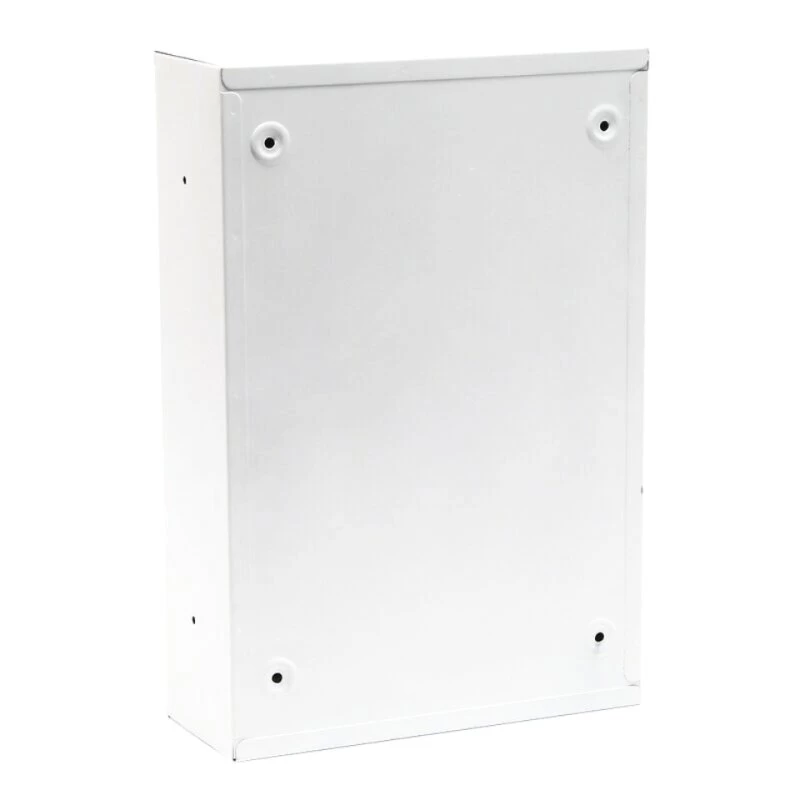 Moderner Wandbriefkasten Weiss Mit Zahlenschloss Pulverbeschichtet – Bild 3