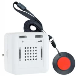 Notfall Funkklingel Halsband Set Personenruf Pflegeklingel SOS RUF