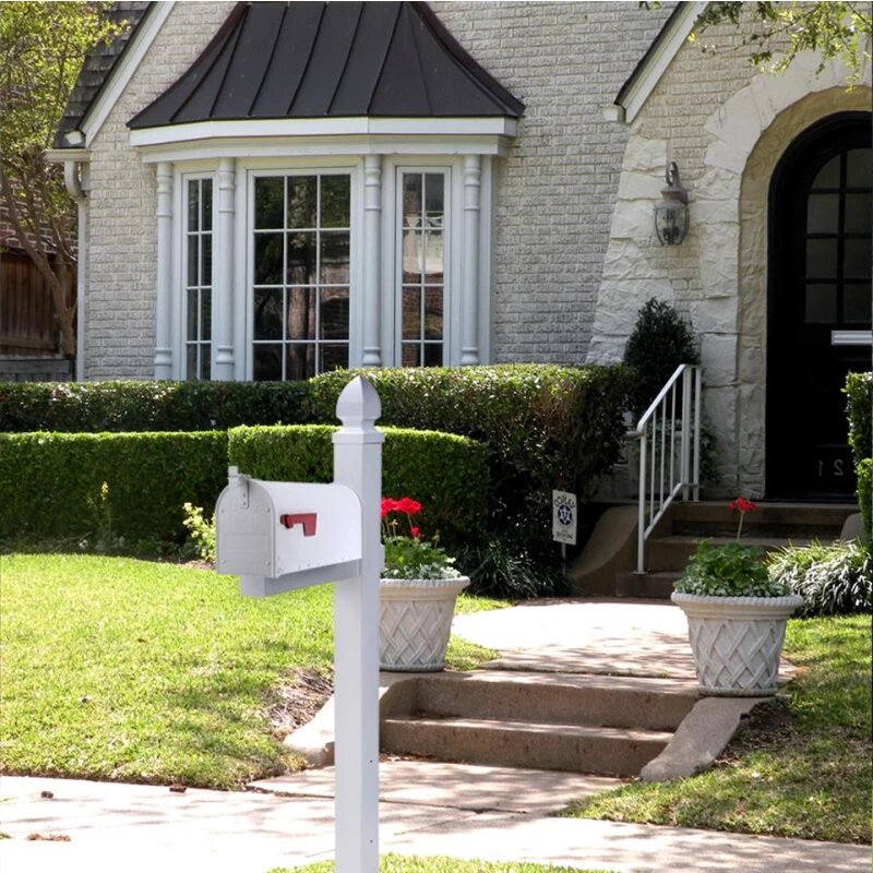 Original US-Mailbox Admiral Weiß Aluminium – Bild 2