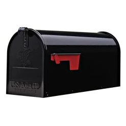 Original US-Mailbox Elite Briefkasten Postkasten Mail Box Schwarz