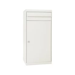 Paketbriefkasten MEFA CEDAR 881 Reinweiß Semi Matt RAL 9010