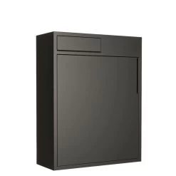 Paketbriefkasten Schwarz RAL 9005
