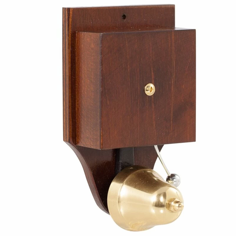 RETRO Läutewerk Antik Holz Dunkel DNT-971 (8V AC) – Bild 3