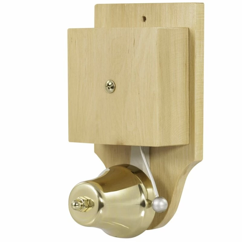 RETRO Läutewerk Klingel Holz Hell DNT-971 (8V AC)