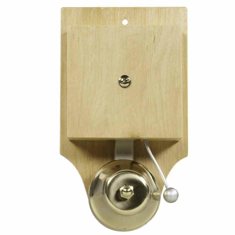 RETRO Läutewerk Klingel Holz Hell DNT-971 (8V AC) – Bild 2