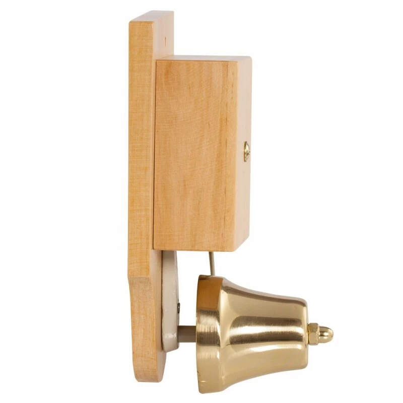 RETRO Läutewerk Klingel Holz Hell DNT-971 (8V AC) – Bild 4