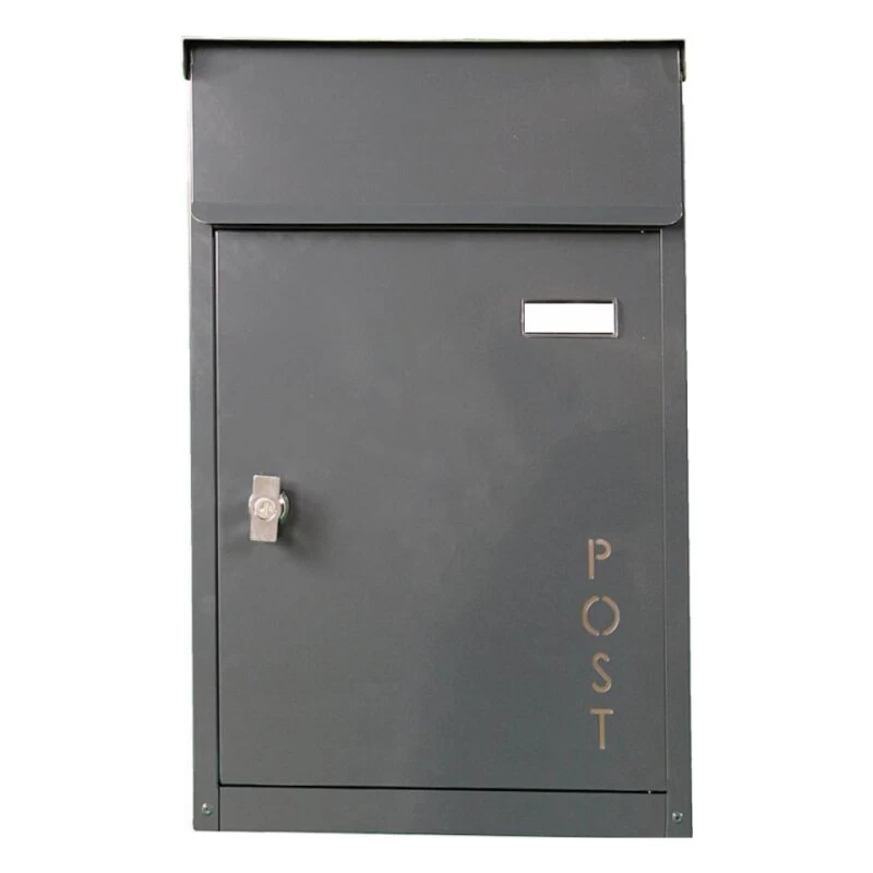 Safepost 854 TIAMAT Briefkasten Anthrazit Grau Inklusive 4 Schlüssel – Bild 3