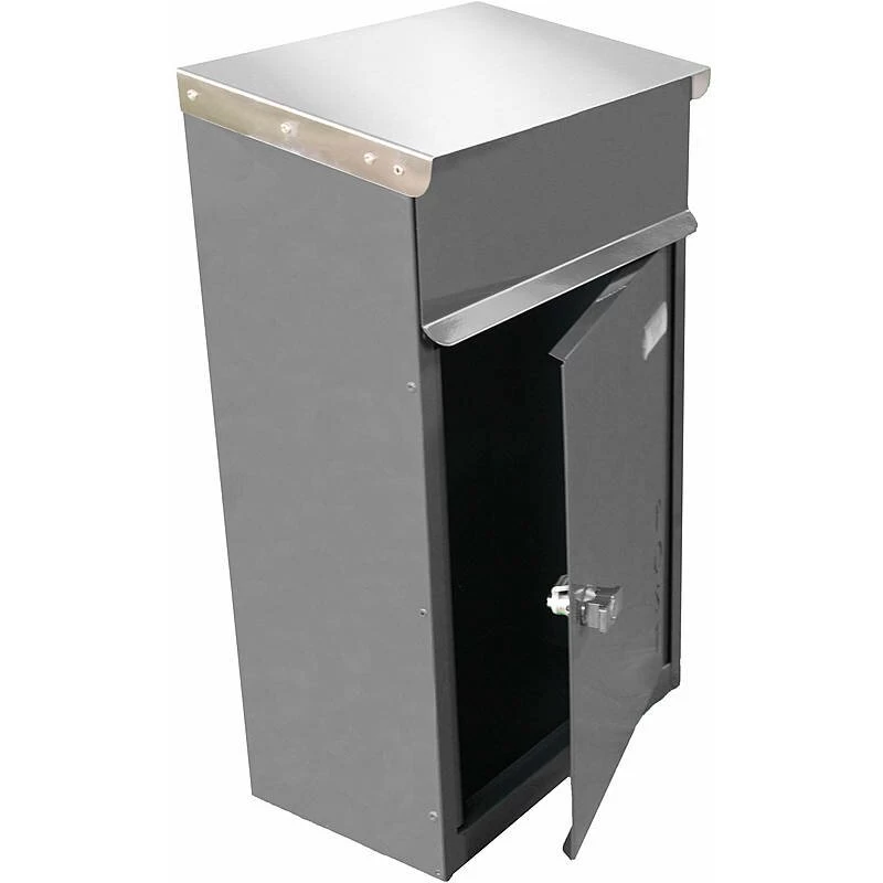 Safepost 854 TIAMAT Briefkasten Anthrazit Grau Inklusive 4 Schlüssel – Bild 5