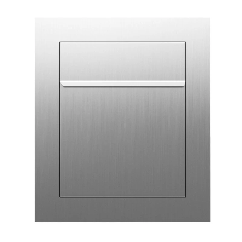 Unterputz Einbaubriefkasten Edelstahl – Bild 2