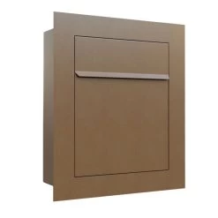 Unterputz Einbaubriefkasten In Rost Optik