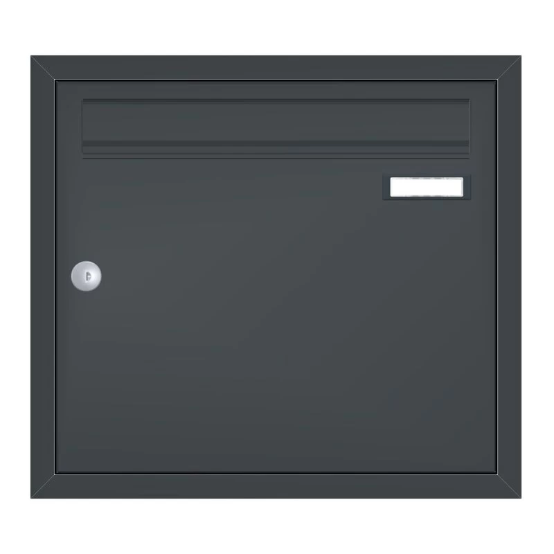 Unterputz Einbaubriefkastenanlage Anthrazit 1-15 Fach Wählbar – Bild 2