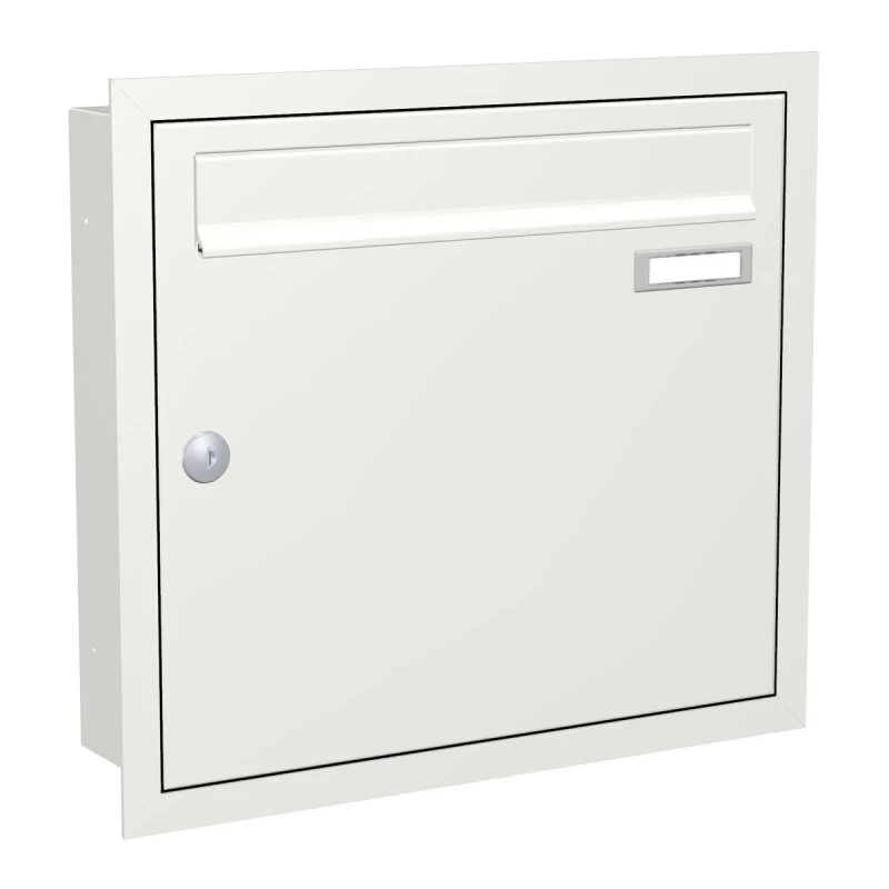 Unterputz Einbaubriefkastenanlage Weiß 1-15 Fach Wählbar