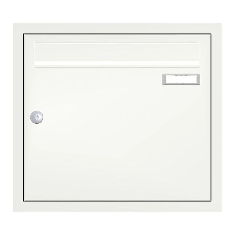 Unterputz Einbaubriefkastenanlage Weiß 1-15 Fach Wählbar – Bild 2