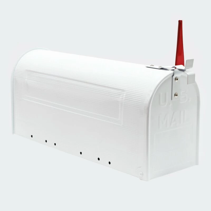US Mailbox Amerikanischer Briefkasten Postkasten BOX Wandbriefkasten Kult WEIß – Bild 2