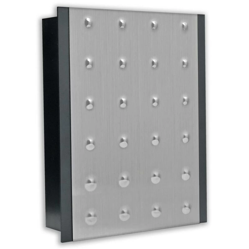 Zweiklang Gong Anthrazit Silber Metallic Elektromechanisch