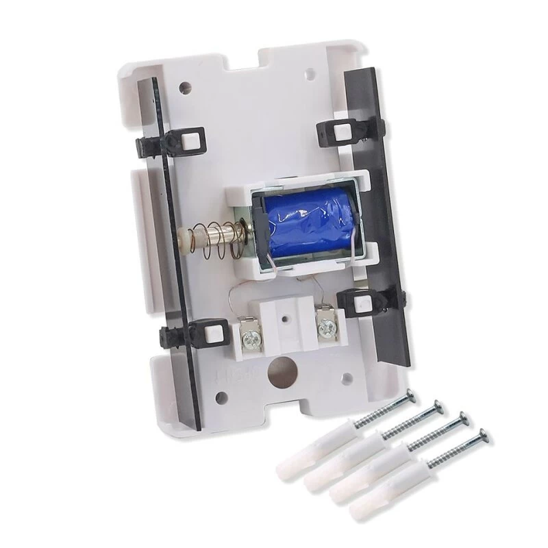 Zweiklang Gong Bella Reinweiss Elektromechanisch – Bild 3