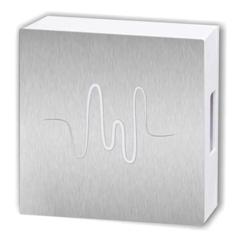 Zweiklang Gong Grothe Elektromechanisch Mit Edelstahlblende Wave