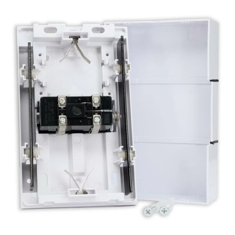 Zweiklang Gong Ibis Reinweiss Elektromechanisch – Bild 2